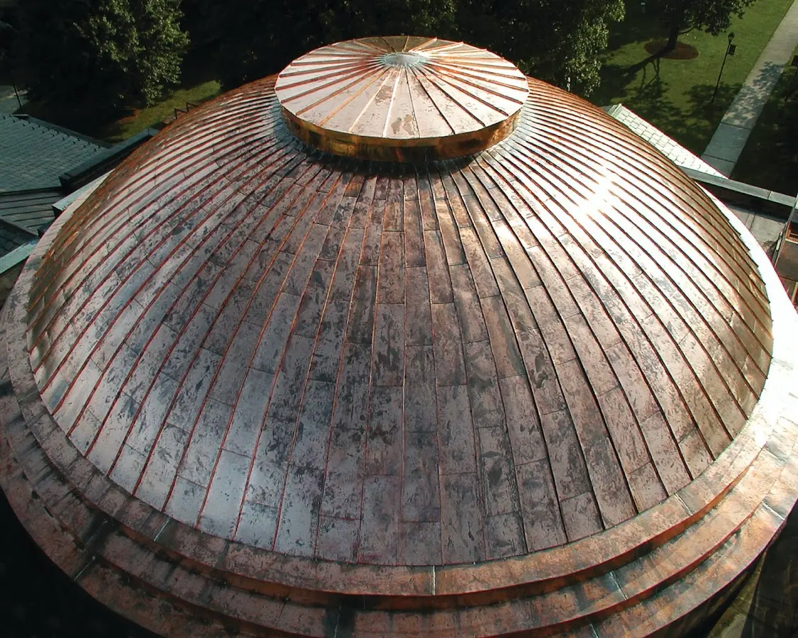 Craftsman Roofing crew installing a new roof in Hayden Run Village